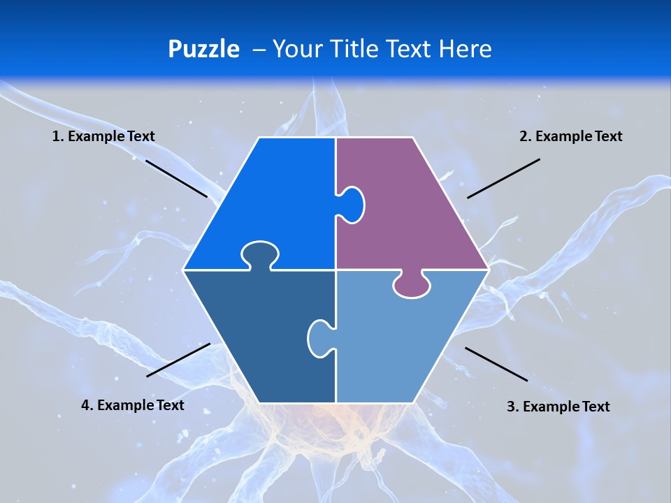Nerve Head Electron PowerPoint Template