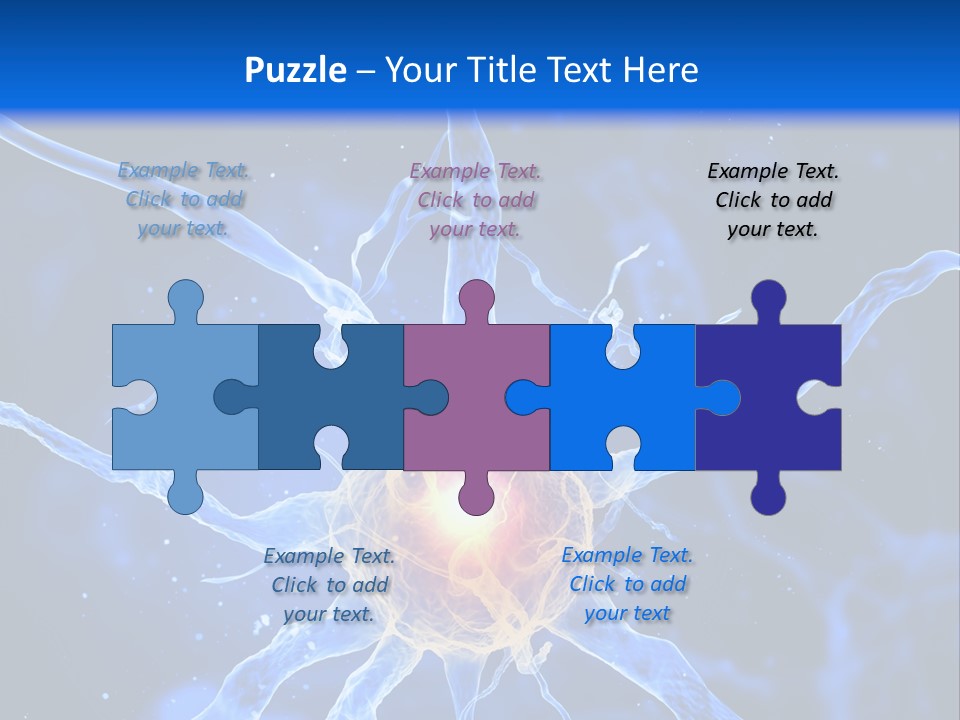 Nerve Head Electron PowerPoint Template