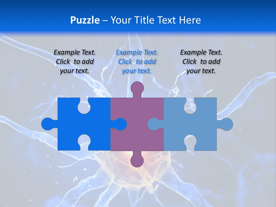 Nerve Head Electron PowerPoint Template