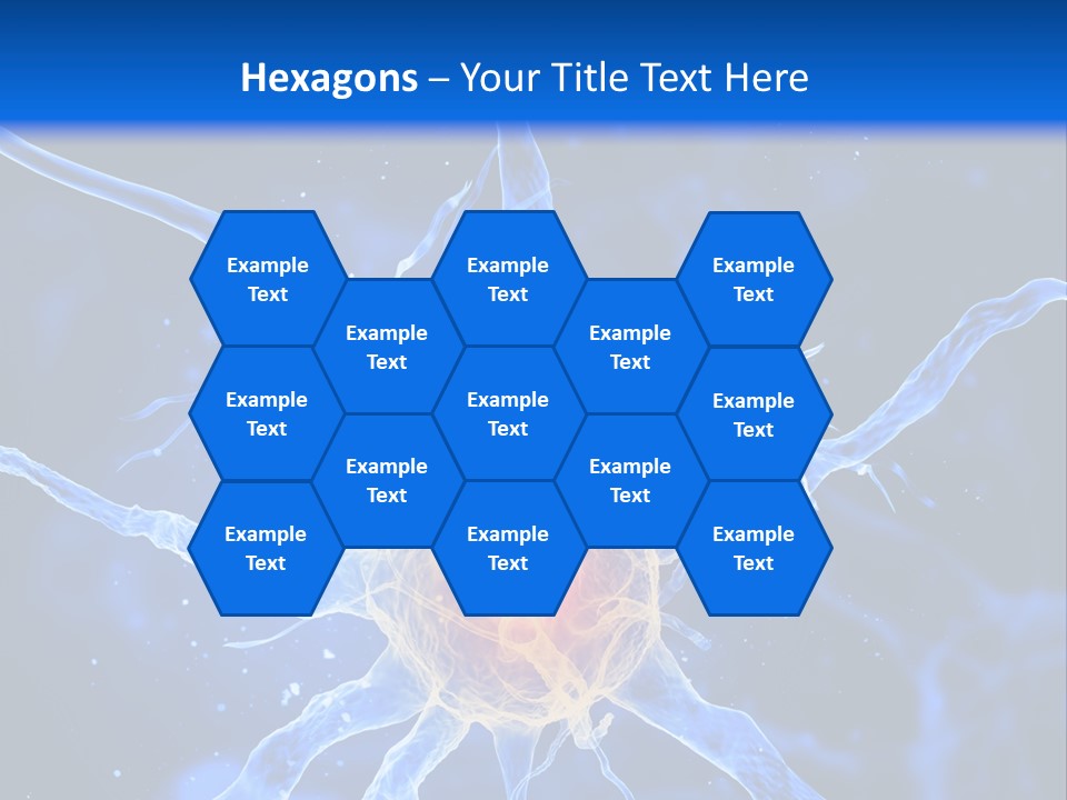 Nerve Head Electron PowerPoint Template