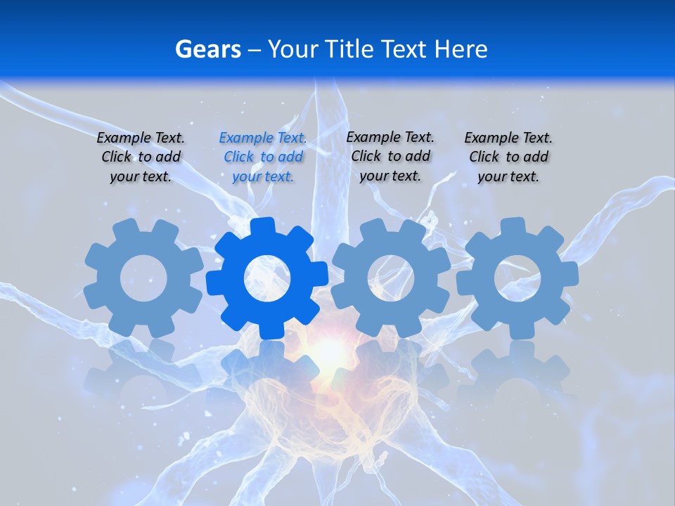 Nerve Head Electron PowerPoint Template