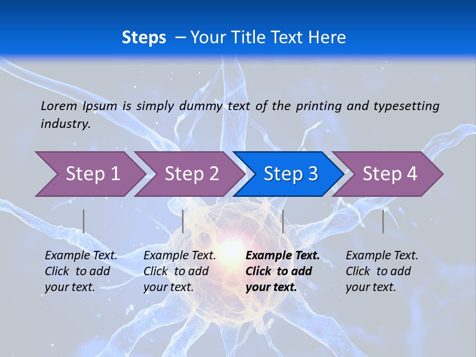 Nerve Head Electron PowerPoint Template