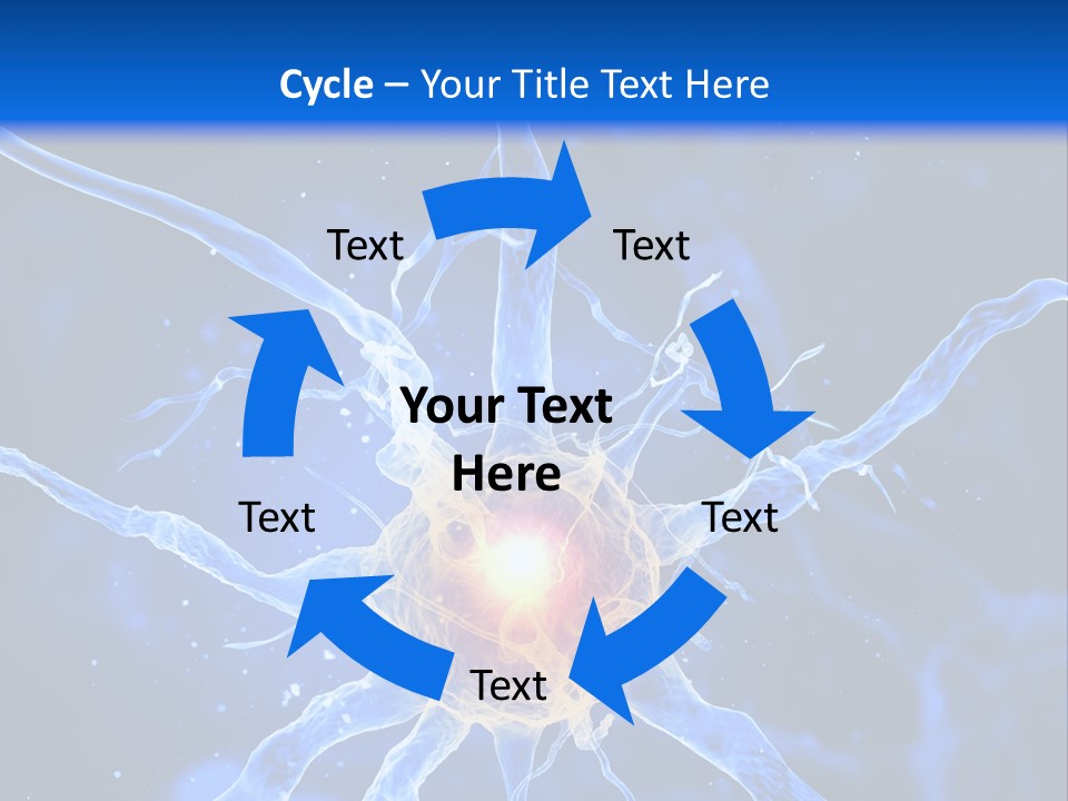 Nerve Head Electron PowerPoint Template