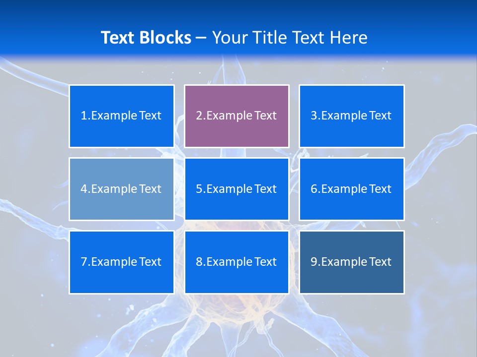 Nerve Head Electron PowerPoint Template