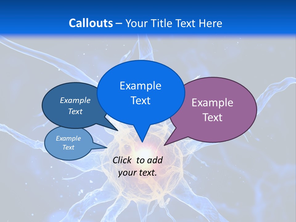 Nerve Head Electron PowerPoint Template