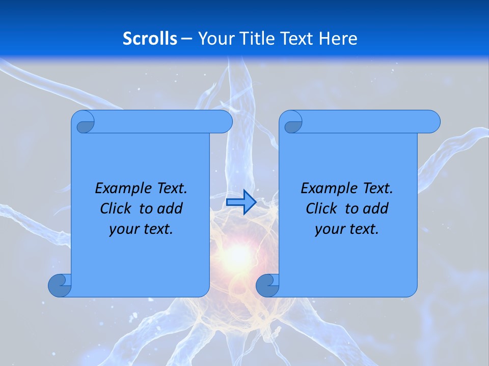 Nerve Head Electron PowerPoint Template