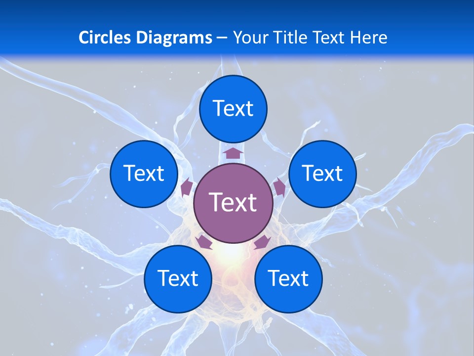 Nerve Head Electron PowerPoint Template