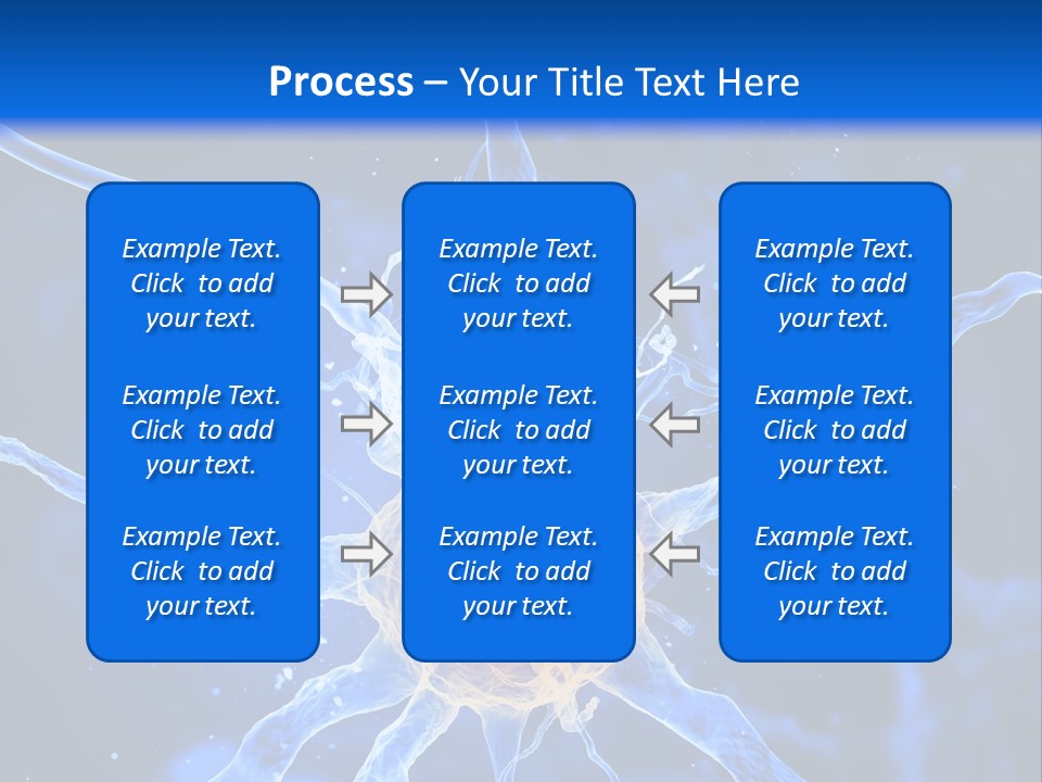 Nerve Head Electron PowerPoint Template