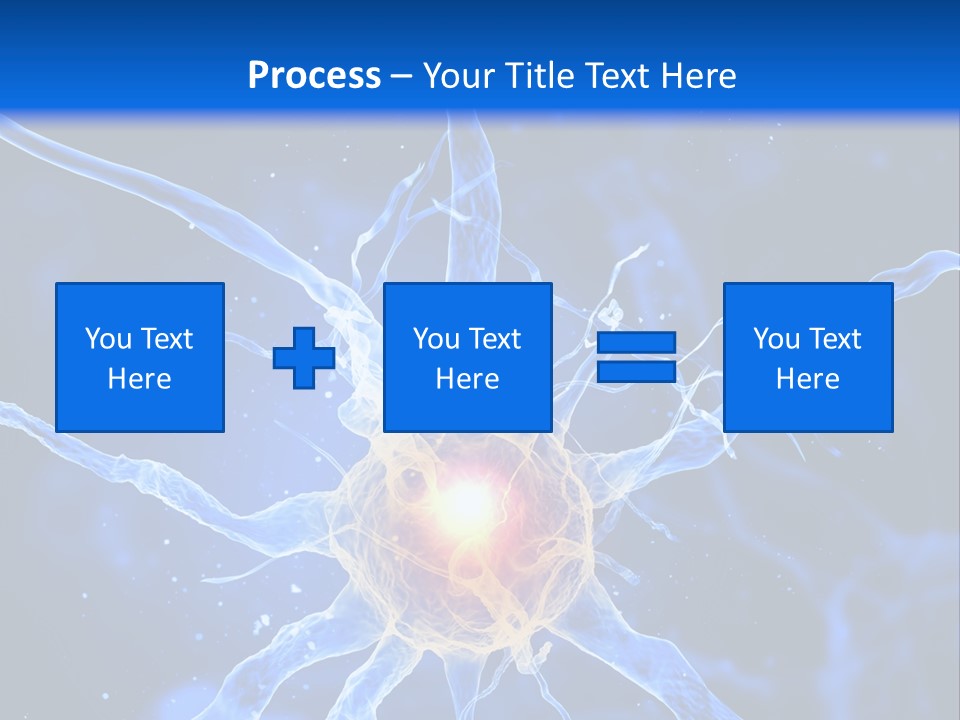 Nerve Head Electron PowerPoint Template
