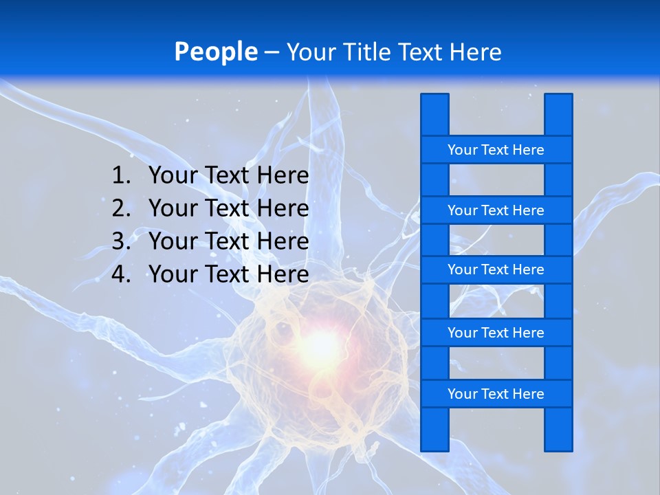 Nerve Head Electron PowerPoint Template