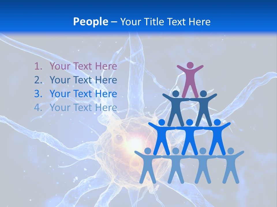 Nerve Head Electron PowerPoint Template