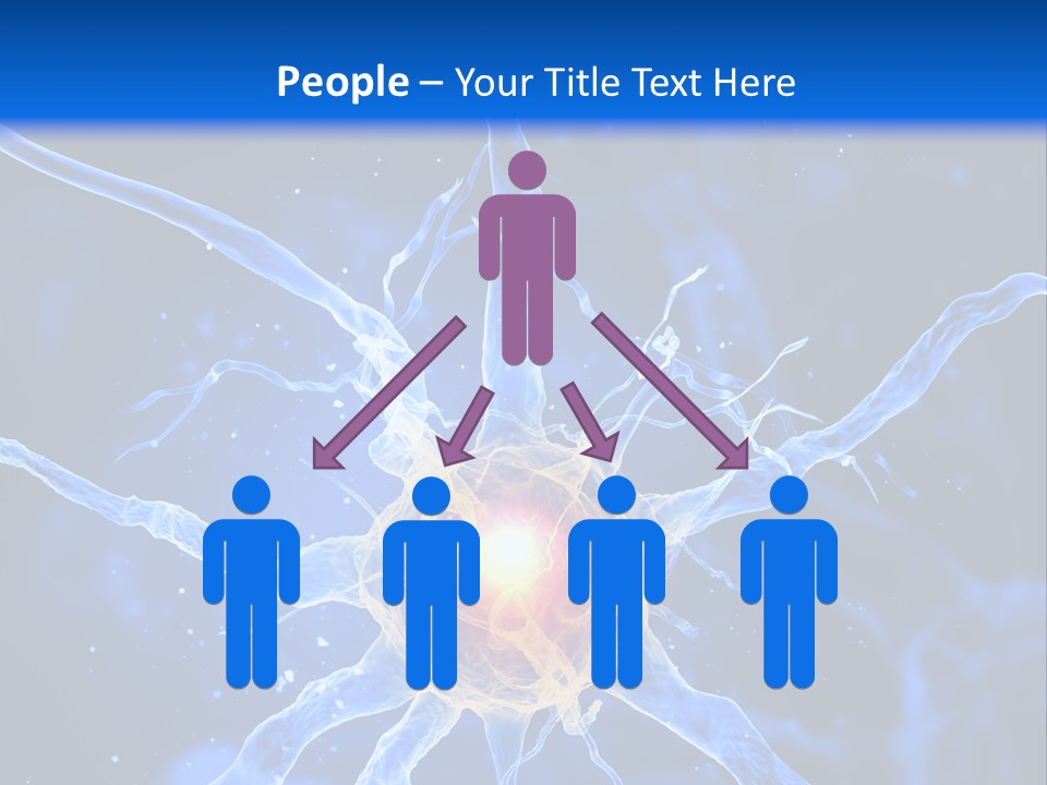 Nerve Head Electron PowerPoint Template