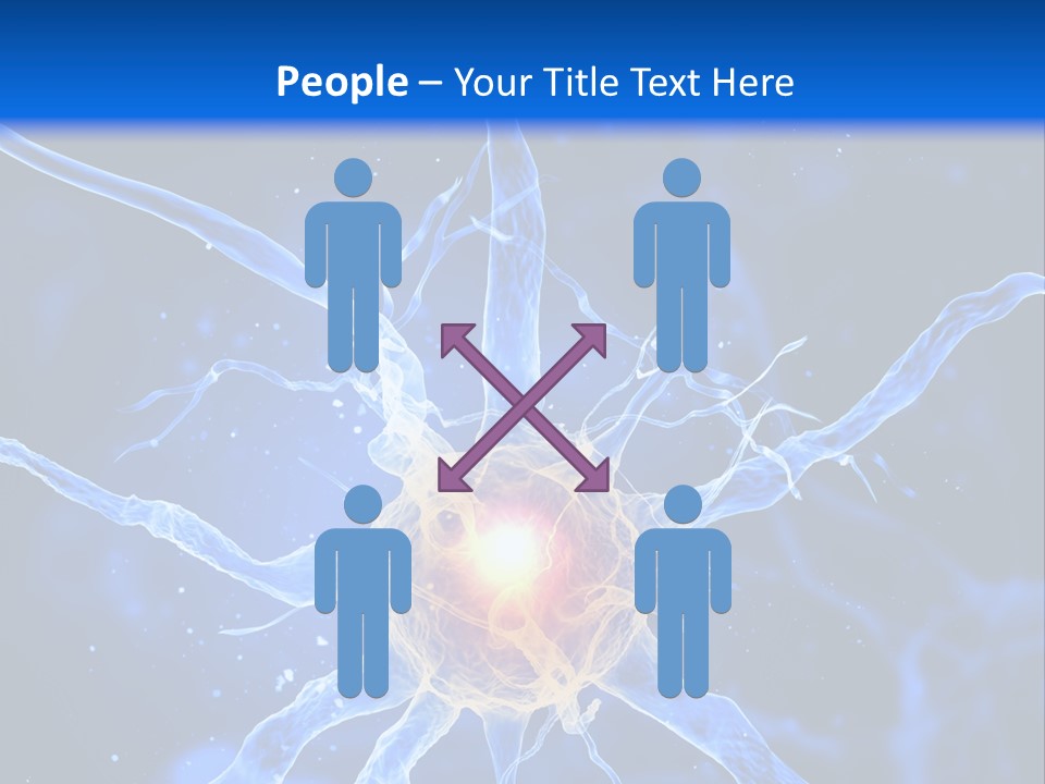 Nerve Head Electron PowerPoint Template
