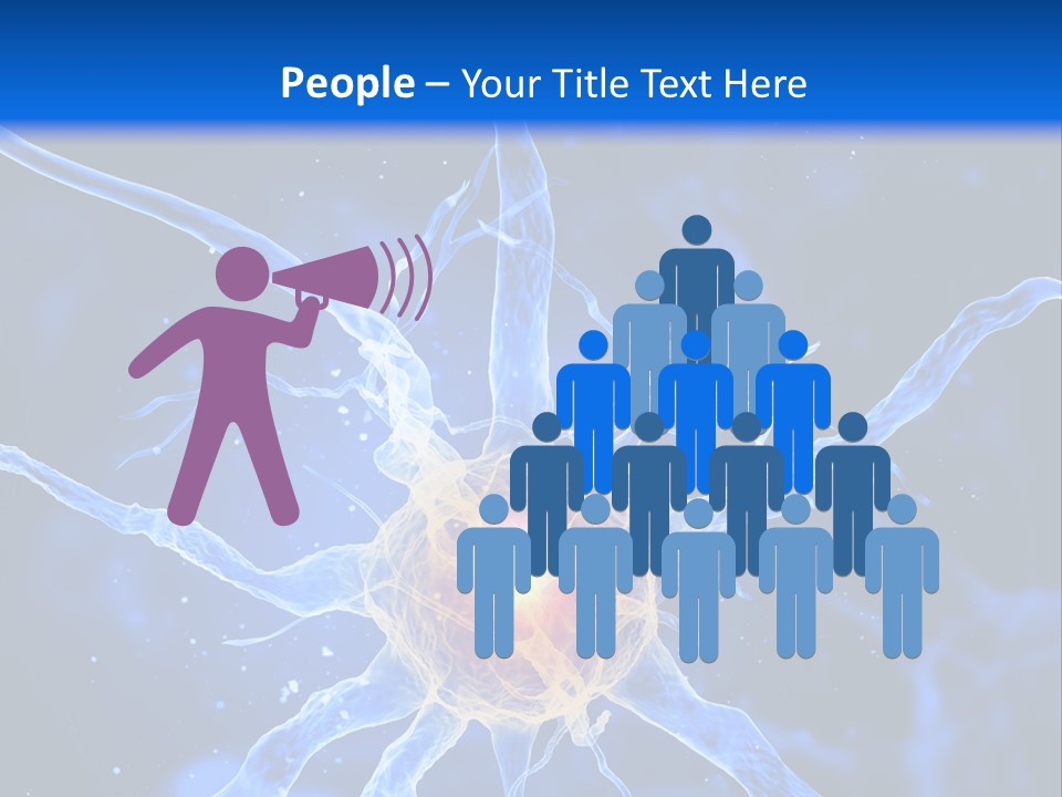 Nerve Head Electron PowerPoint Template