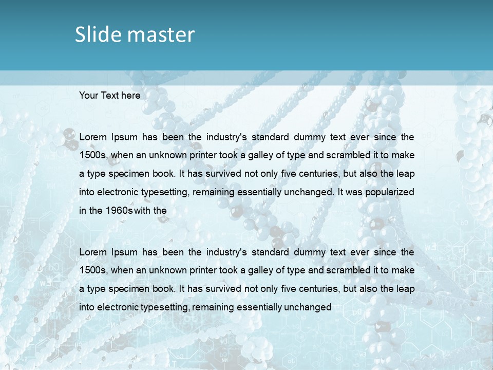 Pattern Chemical Acid PowerPoint Template