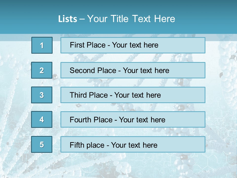 Pattern Chemical Acid PowerPoint Template