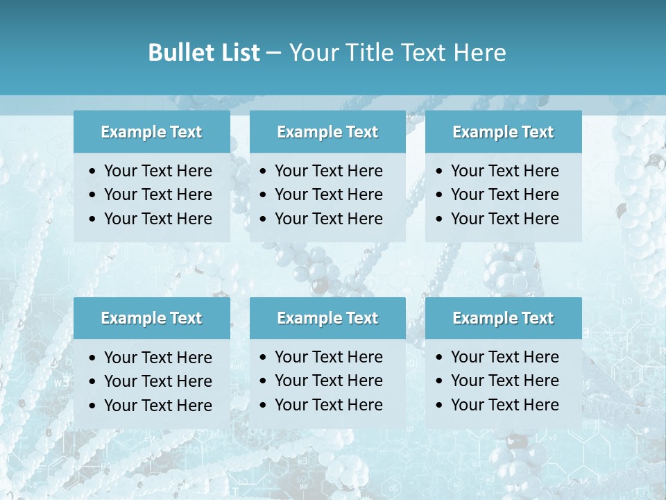 Pattern Chemical Acid PowerPoint Template