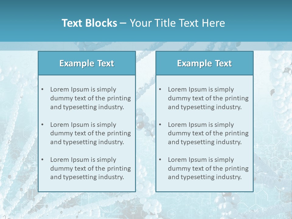 Pattern Chemical Acid PowerPoint Template