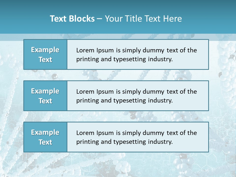 Pattern Chemical Acid PowerPoint Template