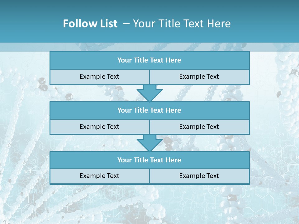 Pattern Chemical Acid PowerPoint Template