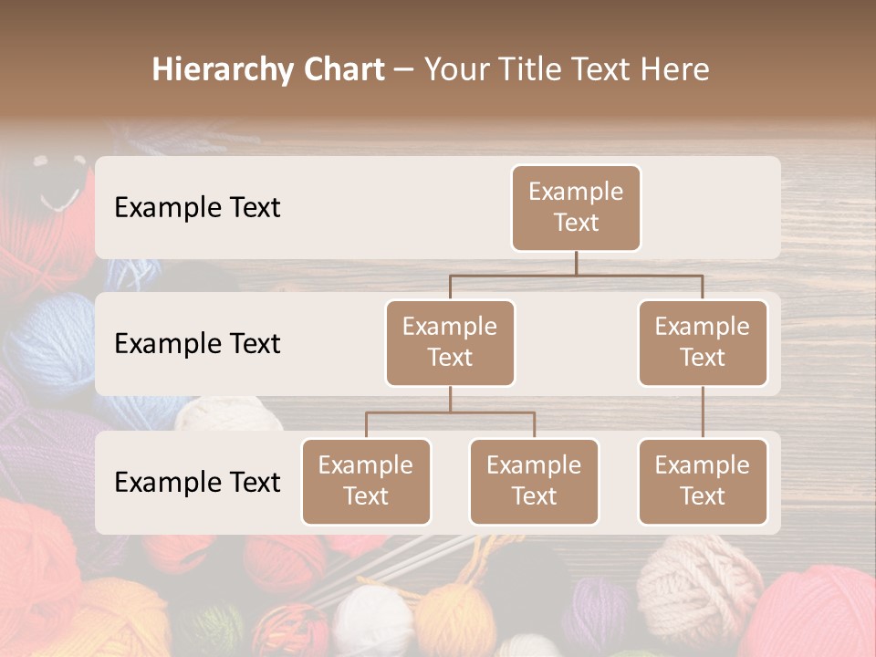 String Purple Object PowerPoint Template