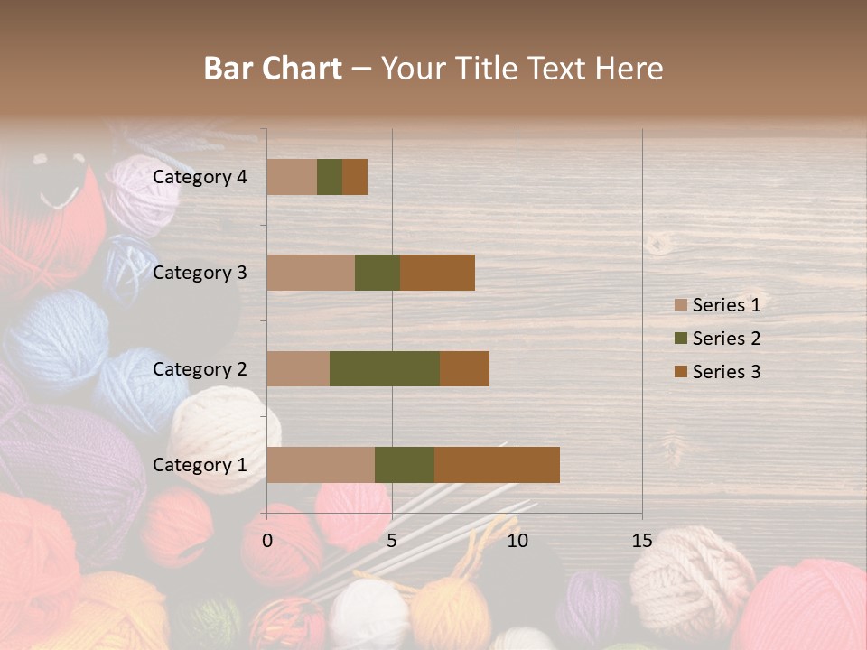 String Purple Object PowerPoint Template