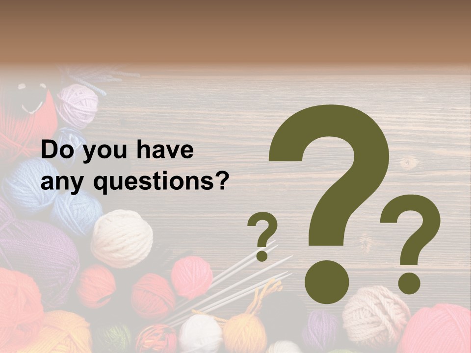 String Purple Object PowerPoint Template