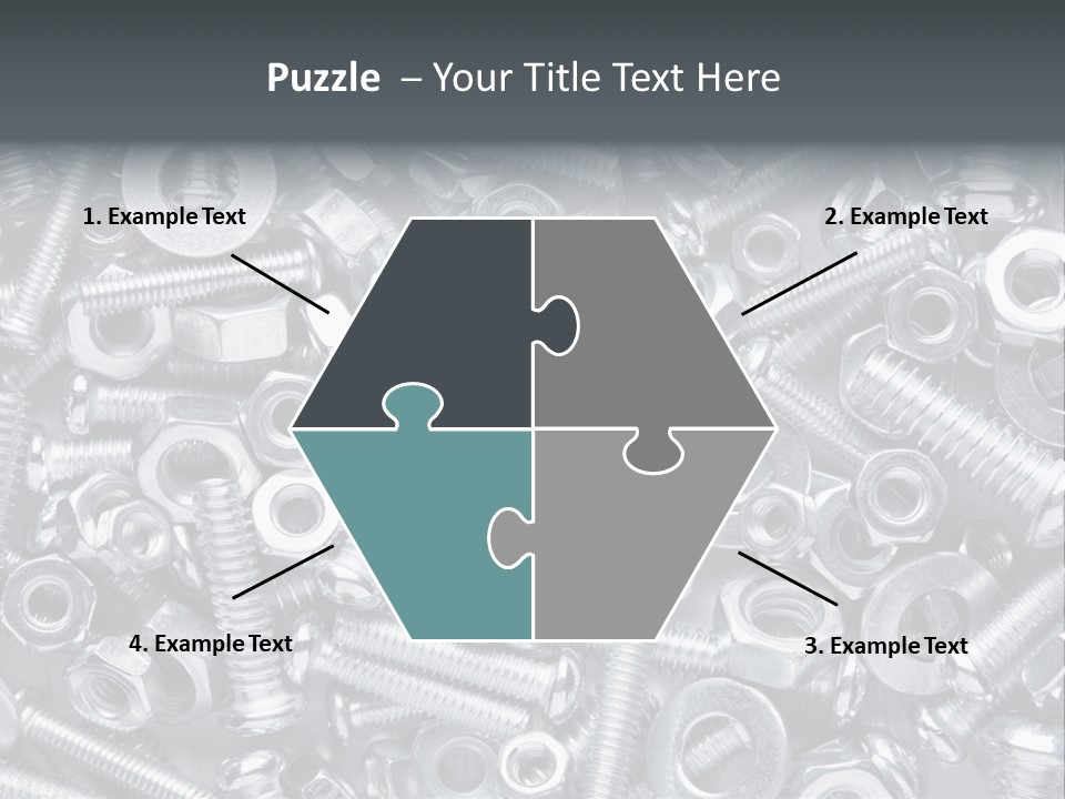 Silver Screw Engineering PowerPoint Template