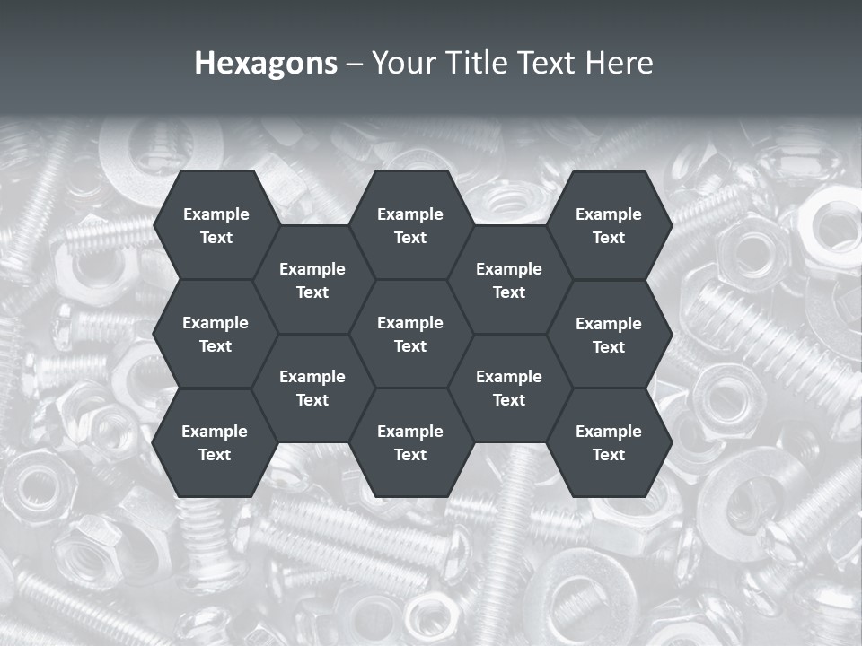 Silver Screw Engineering PowerPoint Template
