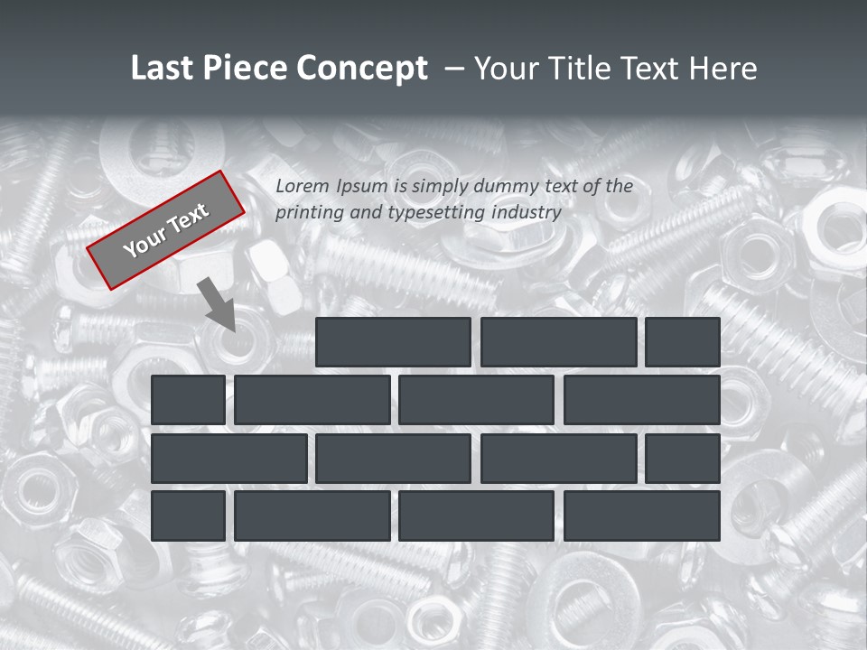 Silver Screw Engineering PowerPoint Template