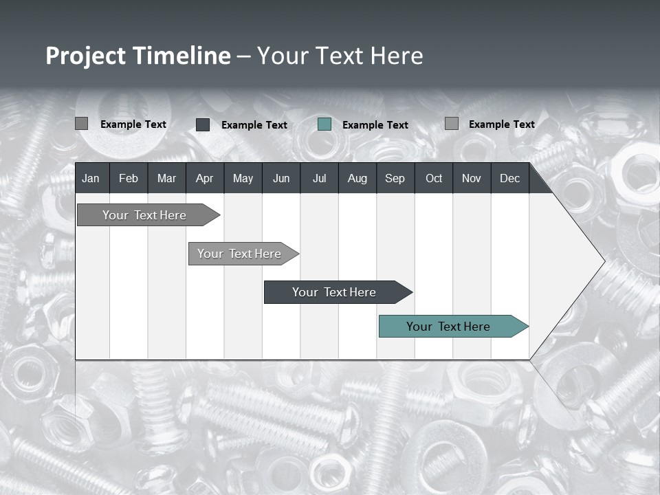 Silver Screw Engineering PowerPoint Template