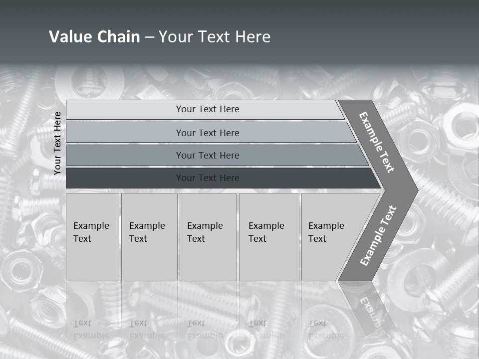 Silver Screw Engineering PowerPoint Template