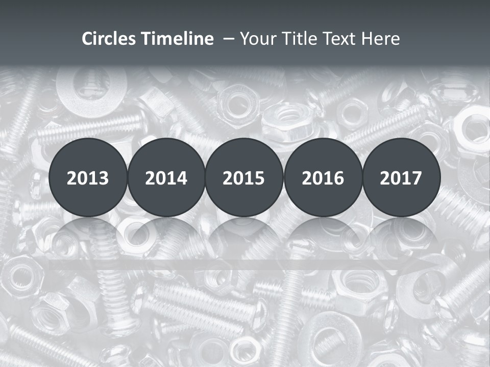 Silver Screw Engineering PowerPoint Template