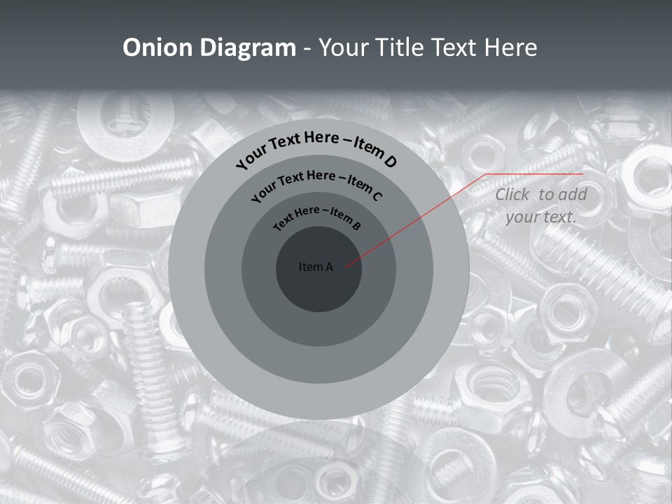 Silver Screw Engineering PowerPoint Template
