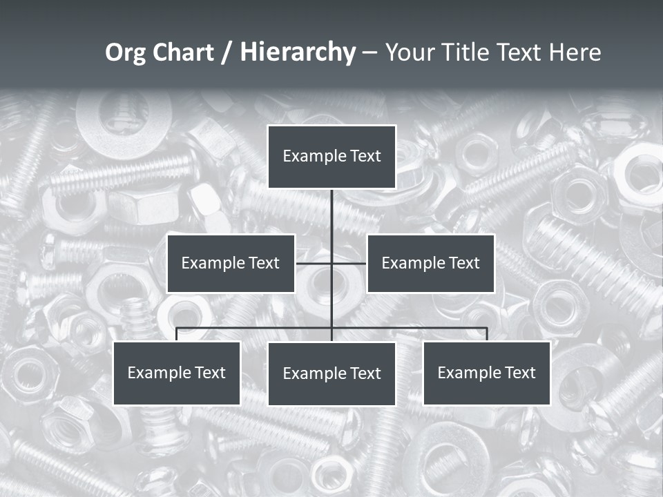 Silver Screw Engineering PowerPoint Template
