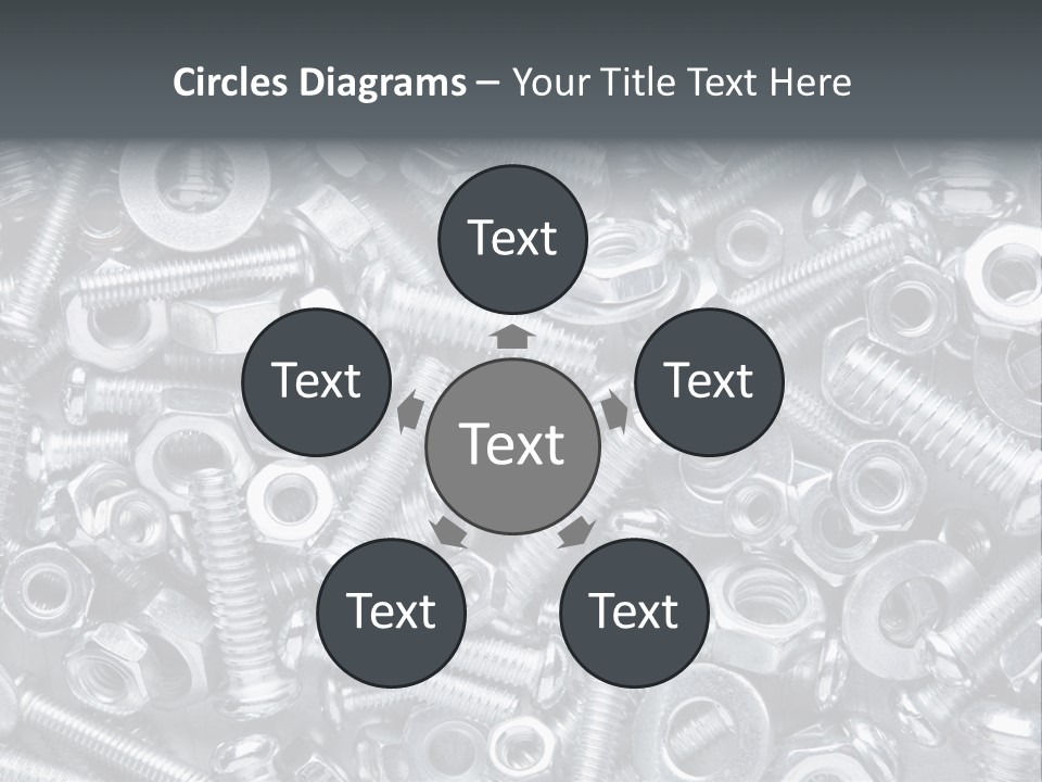 Silver Screw Engineering PowerPoint Template