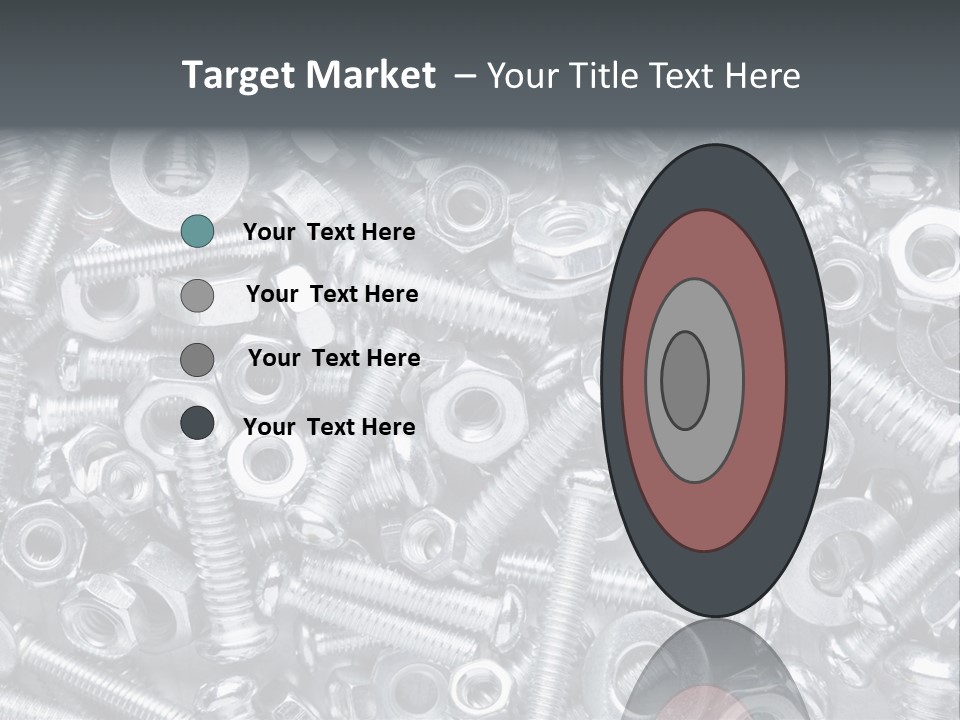 Silver Screw Engineering PowerPoint Template
