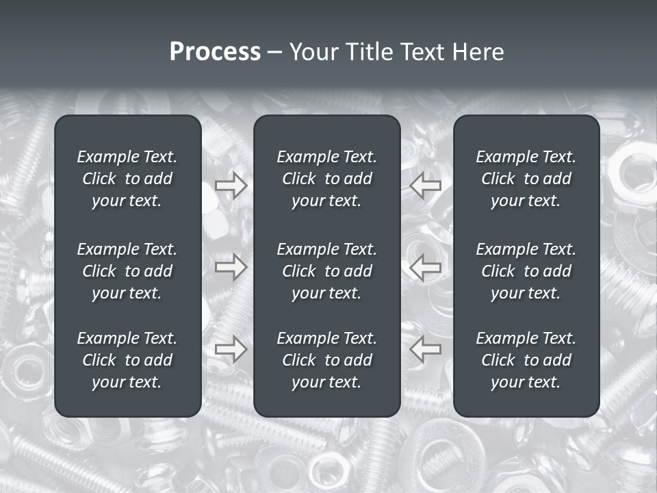 Silver Screw Engineering PowerPoint Template