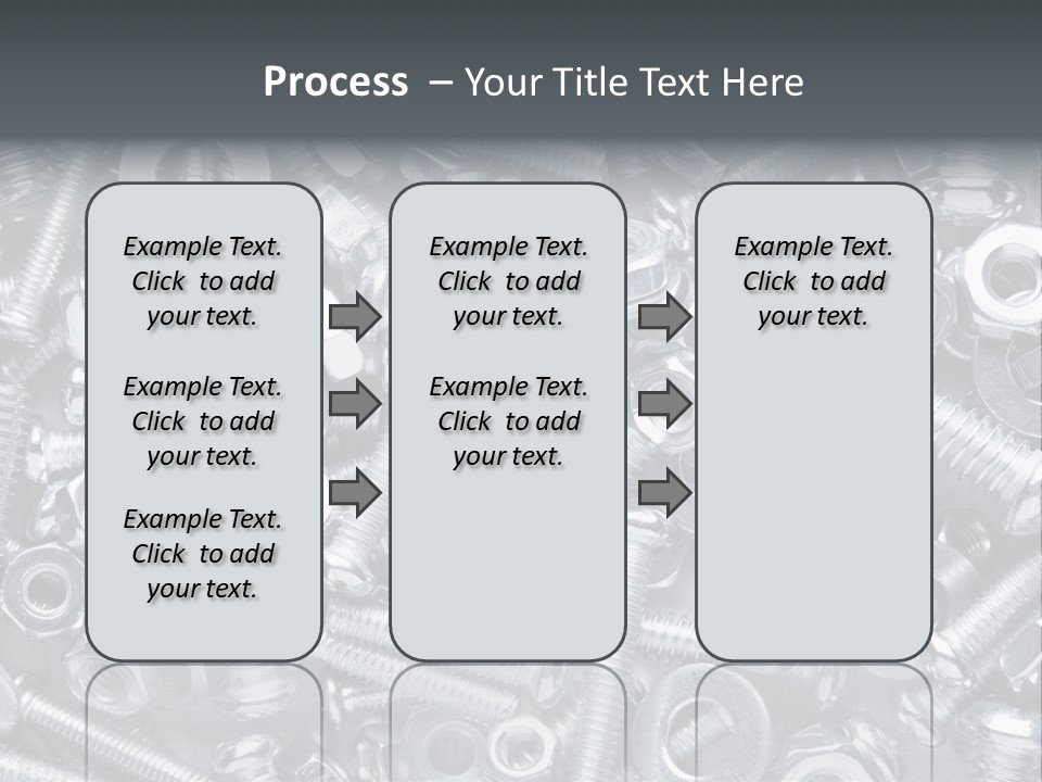 Silver Screw Engineering PowerPoint Template