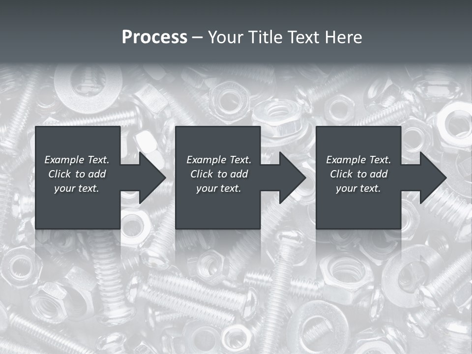 Silver Screw Engineering PowerPoint Template