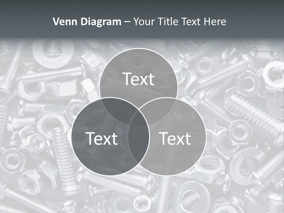 Silver Screw Engineering PowerPoint Template