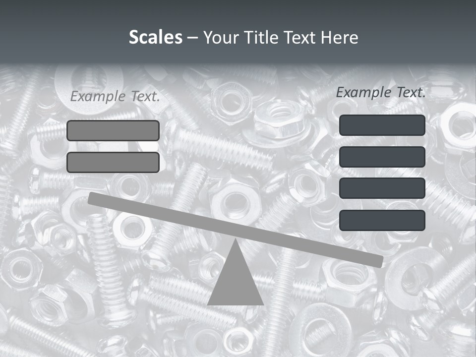 Silver Screw Engineering PowerPoint Template