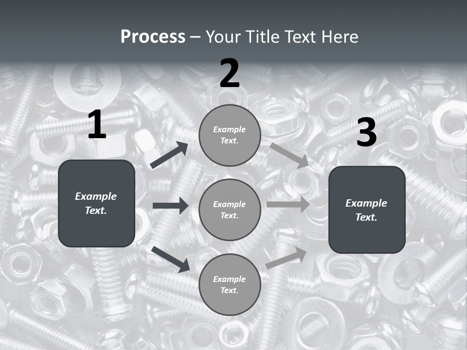 Silver Screw Engineering PowerPoint Template