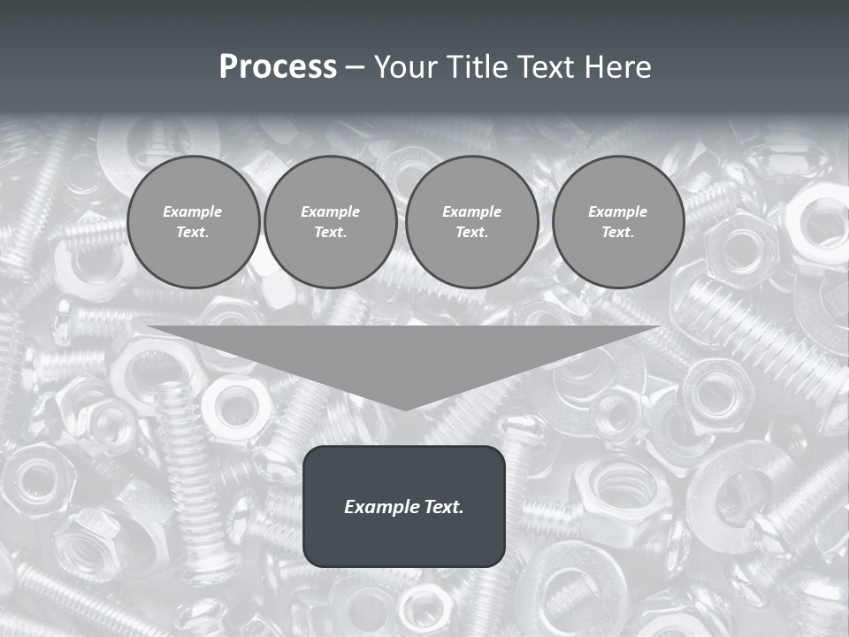 Silver Screw Engineering PowerPoint Template