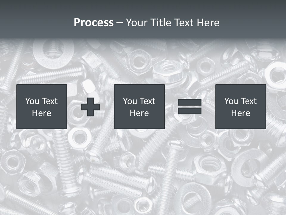 Silver Screw Engineering PowerPoint Template