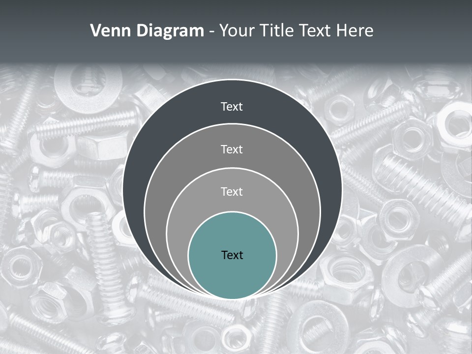 Silver Screw Engineering PowerPoint Template