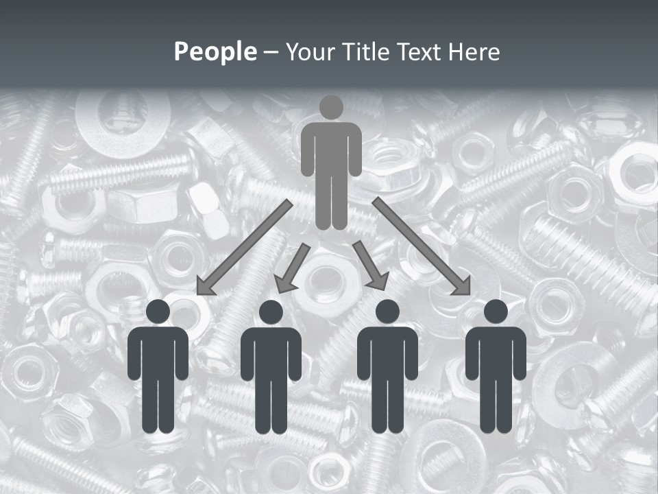 Silver Screw Engineering PowerPoint Template