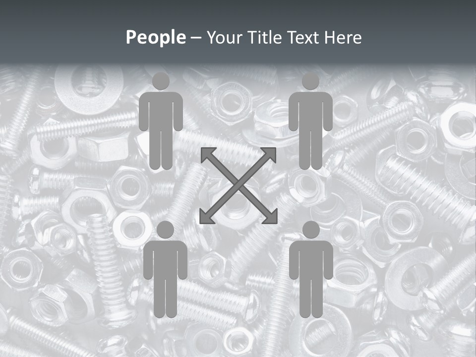 Silver Screw Engineering PowerPoint Template