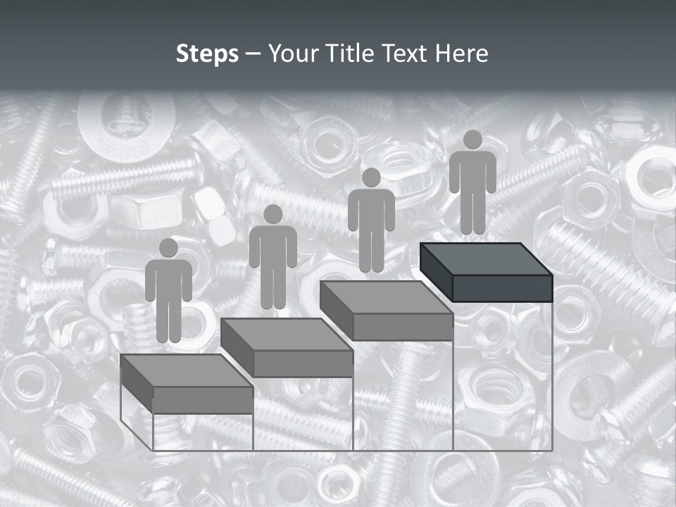 Silver Screw Engineering PowerPoint Template