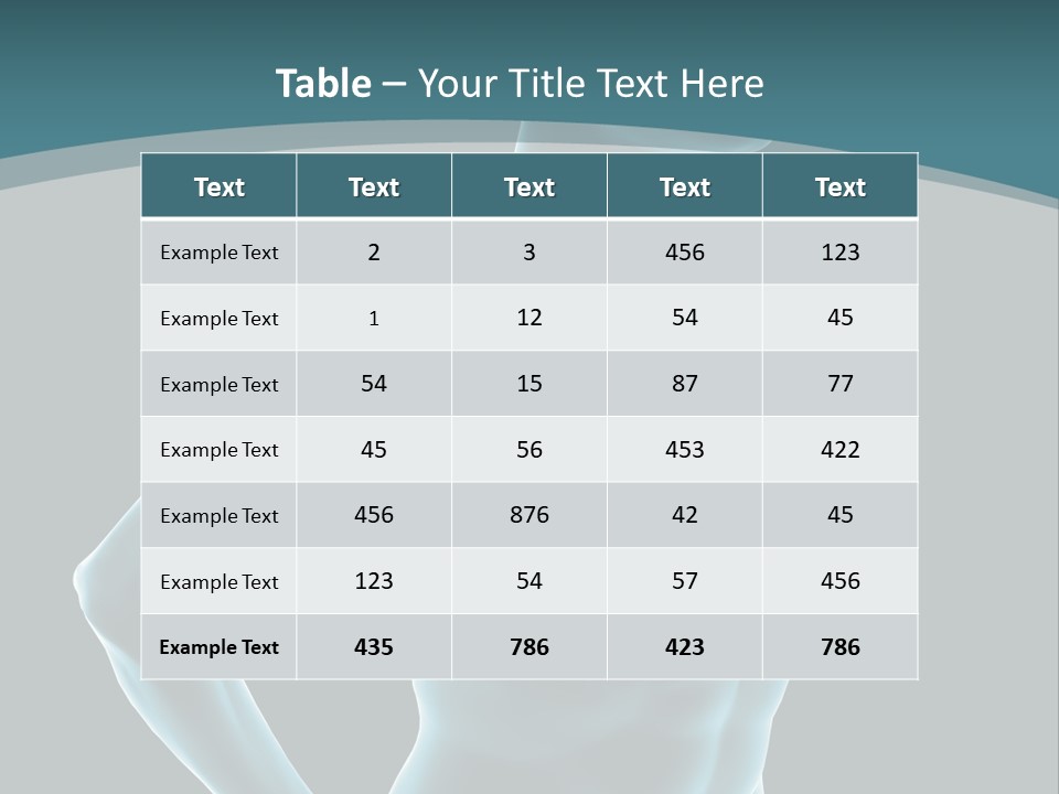 Naked Head Medicine PowerPoint Template